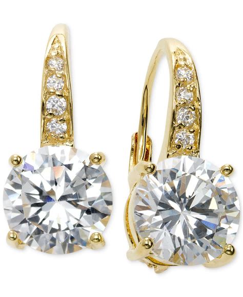 Buy Giani Bernini Cubic Zirconia Interlocking Star & Circle Hoop Earrings in 18k Gold-Plated Sterling Silver, Created for Macy's at Macy's today. FREE Shipping and Free Returns available, or buy online and pick-up in store! Skip to main content. Free shipping with $49 purchase or Fast & Free Store Pickup.